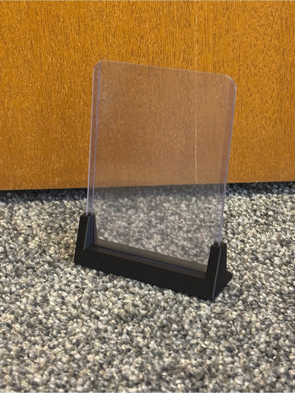 (5) Aqua Trading Card Single Top Loader Display Stand (Set of 5) - Picture 8 of 8